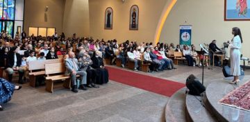 رعية سيدة لبنان المارونية في واشنطن نظمت ريسيتالا دينيا تحت عنوان أغاني الإيمان رعية سيدة لبنان المارونية في واشنطن نظمت ريسيتالا دينيا تحت عنوان أغاني الإيمان