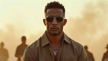 إطلاق البوستر الأول لفيلم أسد أسود لمحمد رمضان