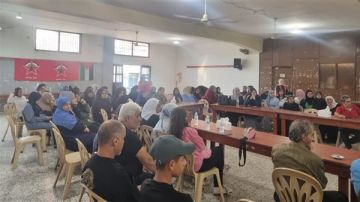 الجبهة الديمقراطية تنظم ندوة سياسية في مخيم البص حول خطة ترامب والاستراتيجية الفلسطينية المطلوبة