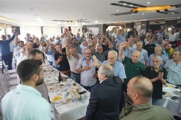 باسيل في لقاء للعسكريين المتقاعدين في عكار: لم تتقاعدوا عن حب لبنان و التيار امتداد لروح الجيش باسيل في لقاء للعسكريين المتقاعدين في عكار: لم تتقاعدوا عن حب لبنان و التيار امتداد لروح الجيش