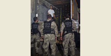 ضبط منتجات زراعية مهربة في سوق قب إلياس
