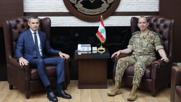 قائد الجيش استقبل فرنجية ووفدا عسكريا أميركيا