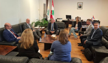 الصدي بحث في مشاريع المياه مع FAO ووفد ألماني برئاسة سفير ألمانيا ومديرة GIZ