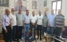 اتحاد نقابات عمال فلسطين يزور جبهة التحرير العربية تأكيدا على وحدة الصف الفلسطيني - lb