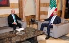 الحجار استقبل رئيس اتحاد بلديات بشري وبحثا في شؤونا تهم القضاء - lb