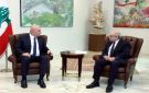 الرئيس عون التقى سلام قبيل انعقاد جلسة مجلس الوزراء في بعبدا - lb