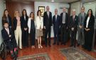 وزير العدل بحث مع وفد قضائي فرنسي بتعزيز التعاون القضائي وتفعيل عمل النيابات العامة - lb
