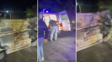 انقلاب سيارة قرب صور ليل أمس ووقوع إصابة انقلاب سيارة قرب صور ليل أمس ووقوع إصابة