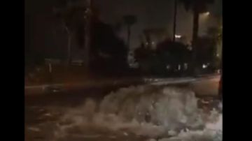 بالفيديو: أول شتوة تغرق الطرقات