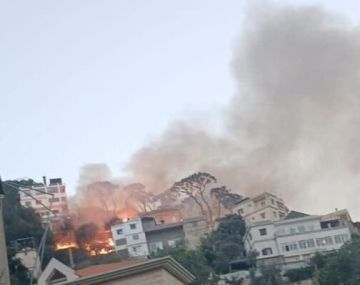 النشرة: حريق كبير طال أعشابا يابسة في بلدة بطحا الكسروانية لكن تمت السيطرة عليه