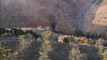 بالصورة: ارتقاء مواطن في استهداف سيارة في بلدة شقرا بالصورة: ارتقاء مواطن في استهداف سيارة في بلدة شقرا
