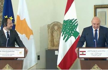 توقيع إتفاقية ترسيم الحدود البحرية بين لبنان وقبرص في القصر الجمهوري