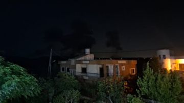 سقوط قذيفة مدفعية في وادي زبقين