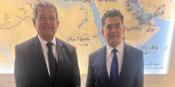 مرقص بحث في التعاون الإعلامي وشطب ديونتلفزيون لبنان مع نظيره المصري