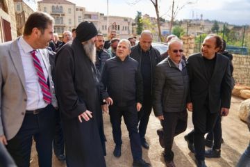 باسيل استهل زيارته الى بعلبك بزيارة دير سيدة المعونات