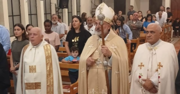 المطران سويف يحتفل بعيد رئيس الملائكة مار ميخائيل في بشنين الزغرتاوية