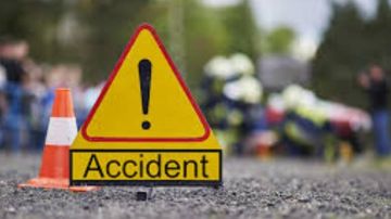 حادث سير عند مستديرة القليعة ليلا