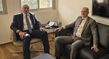 عبدالله التقى مدير أوجيرو: استمعت لشرح عن وضع الهيئة والبرنامج الذي يطبقه للنهوض بها