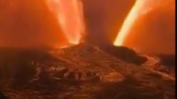 مشهد يخطف الأنفاس... بالفيديو: ثوارن كبير لبركان!