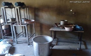 الجيش: مداهمة معمل لتصنيع حبوب الكبتاغون في القصر- الهرمل وتفكيك آلاته ومعداته