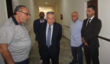 السنيورة تابع مشاريع صيدا التنموية: جولة في مبنى النارنج وزيارة لجمعية جامع البحر السنيورة تابع مشاريع صيدا التنموية: جولة في مبنى النارنج وزيارة لجمعية جامع البحر