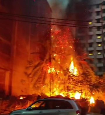 من إرزي إلى عين الرمانة موجة حرائق تتمدد وتلامس بيروت مول