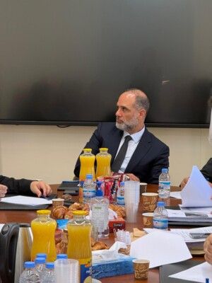 وزير الاشغال عقد اجتماعا في بلدية جونيه لبحث مستجدات توسعة الأوتوستراد