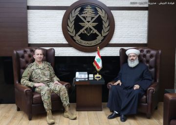 قائد الجيش التقى ضو وبحث مع مفتي عكار في شؤون مختلفة