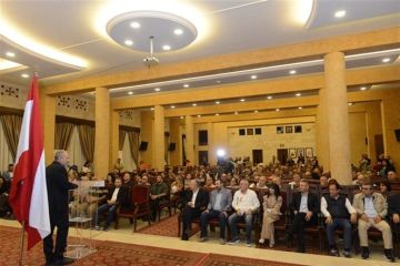 هيئة حصارات - جبيل: لقاء مع النائب جبران باسيل (بعدسة الزميل جورج فغالي )