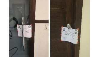 إقفال مركزي تجميل بالشمع الأحمر! إقفال مركزي تجميل بالشمع الأحمر!