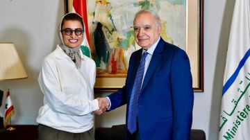 سلامة استقبل وزيرة إماراتية: نأمل بناء شراكة ثقافية بين بلدينا سلامة استقبل وزيرة إماراتية: نأمل بناء شراكة ثقافية بين بلدينا