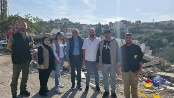 مجلس الجنوب باشر الكشف على الأضرار الناجمة من اعتداءات أمس على بلدات عدة!