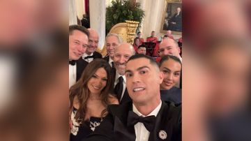 selfie رونالدو في البيت الأبيض