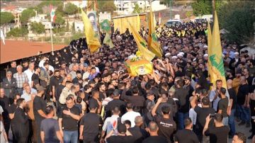 حزب الله وأهالي حومين الفوقا شيعوا الشهيد المجاهد عباس علي الجواد