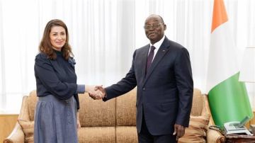 سفيرة لبنان تلتقي نائب رئيس جمهورية كوت ديفوار