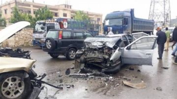 قتيل و14 جريح بعدد من حواث السير قتيل و14 جريح بعدد من حواث السير