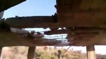 بالفيديو: استهداف منزل في بليدا فجرا