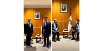 المعاطي في بيروت ولقاء مع الوزير مرقص في المطار: دعم مصري مطلق للبنان المعاطي في بيروت ولقاء مع الوزير مرقص في المطار: دعم مصري مطلق للبنان