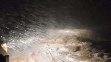 تساقط الثلوج في منطقة جرد مربين في الضنية مع استمرار المنخفض الجوي