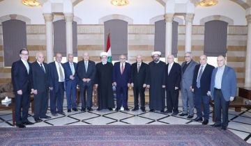 وفد المركز الإسلامي زار سلام دعما لمواقفه