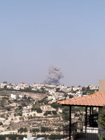 غارة معادية استهدفت بلدة العباسية جنوبي لبنان