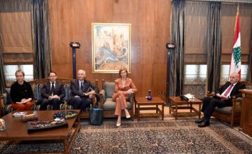 بري بحث مع مستشارة الرئيس الفرنسي تطورات الاوضاع في لبنان والمنطقة بري بحث مع مستشارة الرئيس الفرنسي تطورات الاوضاع في لبنان والمنطقة