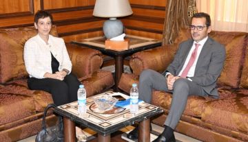 علامة استعرض مع سفيرة قبرص سبل تعزيز العلاقة: نأمل باستمرار مساندة لبنان ودعمه دوليا