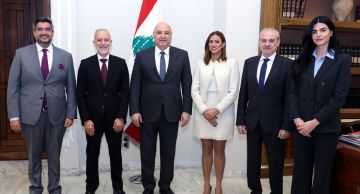 الرئيس عون يستقبل مجلس إدارة مرفأ طرابلس