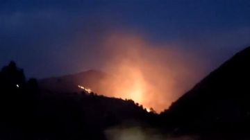 بسبب الغارات... النيران لا تزال مشتعلة في الجرمق