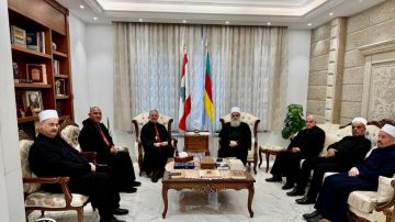 شيخ العقل اتصل بجنبلاط وأرسلان والتقى وفدا كنسيا