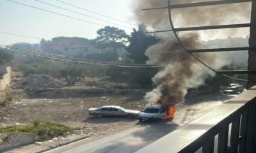 7 جرحى باستهداف سيارة في بنت جبيل