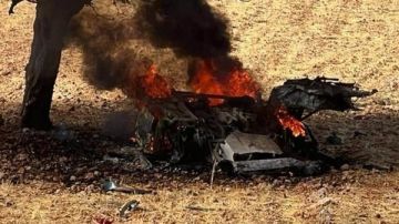 إستهداف سيارة على طريق راشيا الوادي إستهداف سيارة على طريق راشيا الوادي