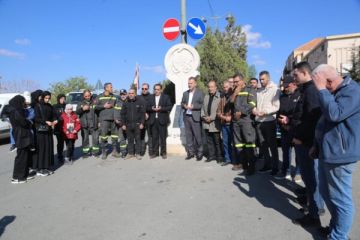 ينال صلح دعا لانصاف شهداء الدفاع المدني الذين قدموا حياتهم على مذبح الوطن