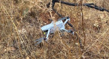 العثور على محلقة إسرائيلية في كفركلا العثور على محلقة إسرائيلية في كفركلا